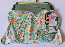 Womens XXXL 22 Hi Cut Bikini Panties 2 Pack Green Floral Kindly