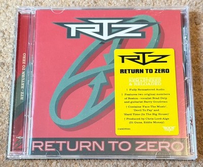 RTZ   Return To Zero (2016 Rock Candy) Remastered MINT LIKE NEW CD CANDY291