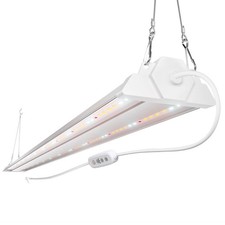 1 Pack 4ft LED Grow Light with Timer, 60W 350W Equivalent , Sunlike Full Spe...