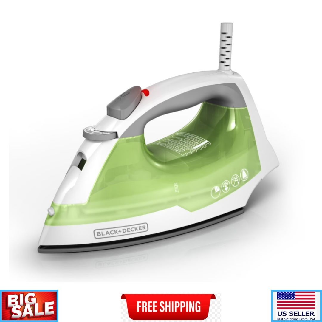 Steam Iron, 1200W, SmartSteam Technology, Non-Stick Soleplat