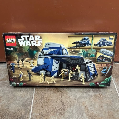 New LEGO Star Wars Clone Battle of Felucia Separatist MTT Complete Set (75435)