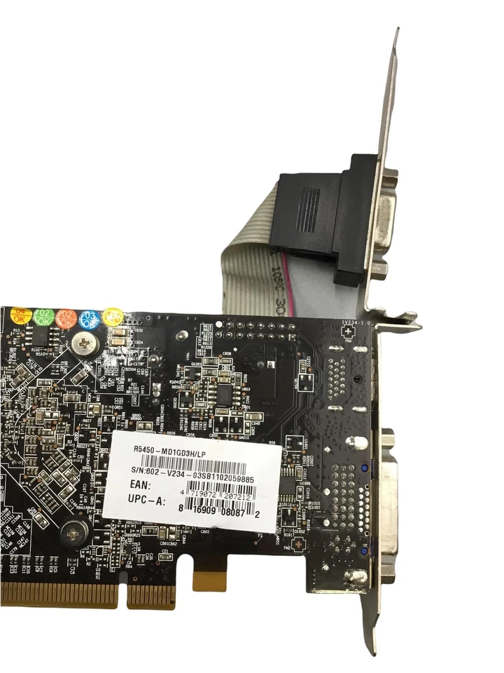 MSI ATI RADEON R5450 1GB DDR3 PCI VIDEO CARD / M1-3 R5450-MD1GD3H/LP - Image 3 of 4