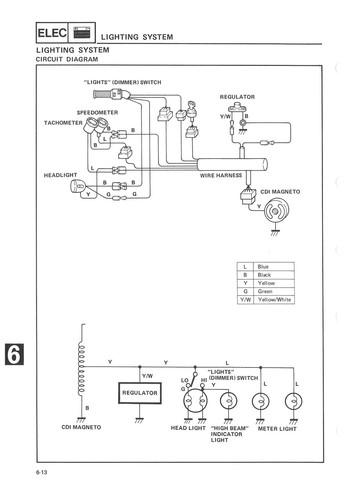 YAMAHA Workshop Manual DT175 1985 1986 1987 1988 on Maintenance Service Repair - Picture 6 of 6