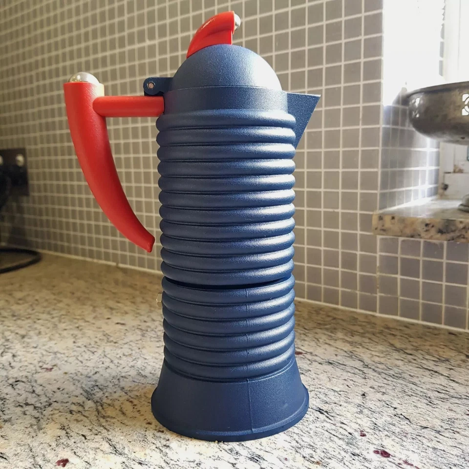 Vintage Calderoni Fratelli, Iconic Italian Stovetop Espresso Caffettiera, Italy - Image 2 of 4