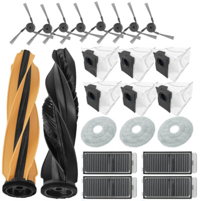 Brush Filter Dust Bags Parts For Dreame MOVA S50 PRO / S50 Ultra Vacuum Cleaner