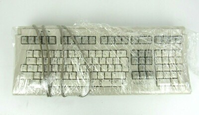 NEW Vtg 'Clicky' Digital LK461-AD Querty white high quality keyboard clean