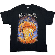 Megadeth Countdown To Extinction Mushroom Cloud Graphic Tee 2016 Black - XL