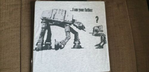 I AM YOUR FATHER ATAT MENS T SHIRT STAR TROOPER STORM WARS JEDI SKYWALKER XL - Picture 1 of 2