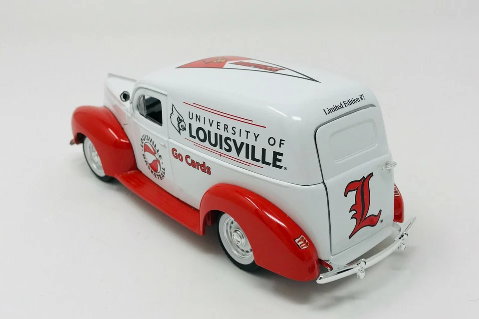 Louisville Basketball LIMITED EDITION 1940 Ford 1:25 Diecast Panel Van 1 of 146 - Image 3 of 4