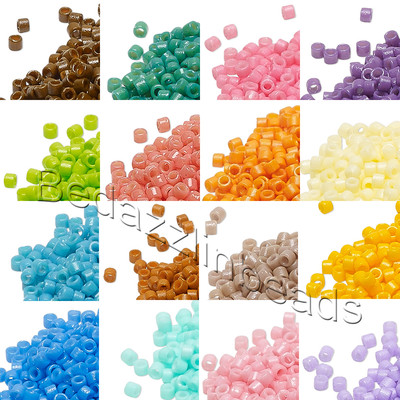 1,000 Little Duracoat Opaque Miyuki Delica 11/0 Rocaille Round Glass Seed Beads