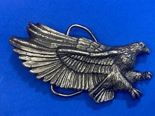 Flying Hunting Diving American Eagle Cutout Shaped Belt Buckle