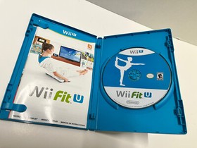 Wii Fit U (2014) Nintendo Wii U Wiiu Game With Case Very Good Condition CIB!