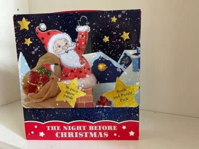 ''The Night Before Christmas'' book and jigsaw puzzle brand new!