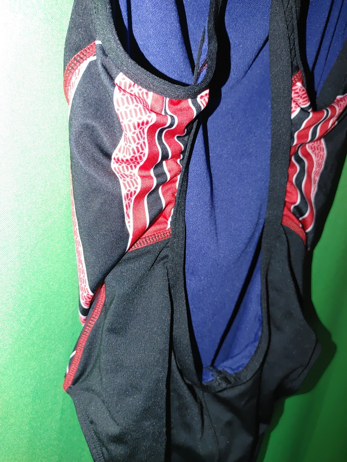 1757) ADORETEX SWIMWEAR sz 40 black red one piece sport swimsuit 40 eBay