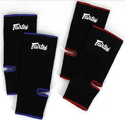 FAIRTEX MUAY THAI BOXING ANKLE GUARDS SUPPORT AS1 MMA K1 FIGHTING KICK