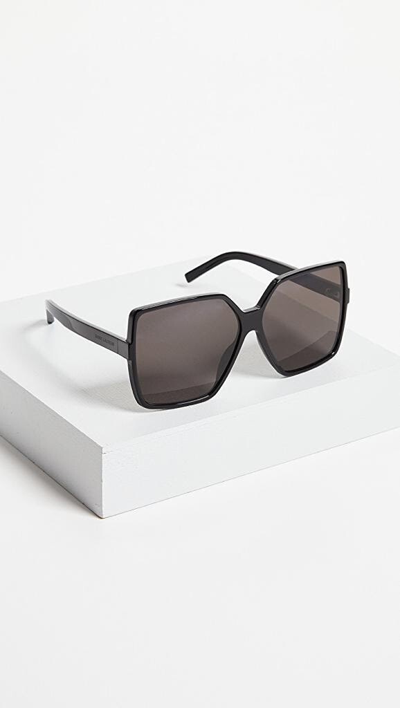 Saint Laurent SL 232 Betty 63 13 135 mm Occhiali da sole neri quadrati