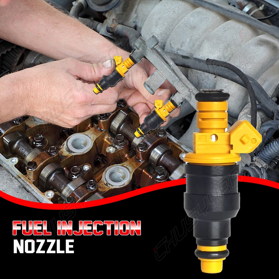 Inyectores de combustible GT 5.0 4.6 1986-2002 para Ford Mustang alto flujo 0280150943 Foto 2 de 4