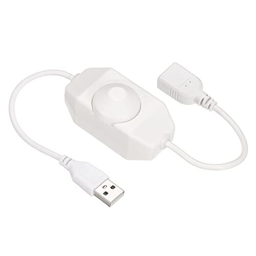 Bouton LED Gradateur 5V DC USB Femelle à Mâle Rallonge Avec