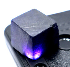 Natural Sapphire Blue Rough Cube Cut Huge Size 137 Ct CERTIFIED Loose Gemstone