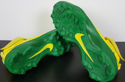 NIKE FORCE SAVAGE PRO 2 MID OREGON DUCKS PE FOOTBALL CLEATS  display picture 3