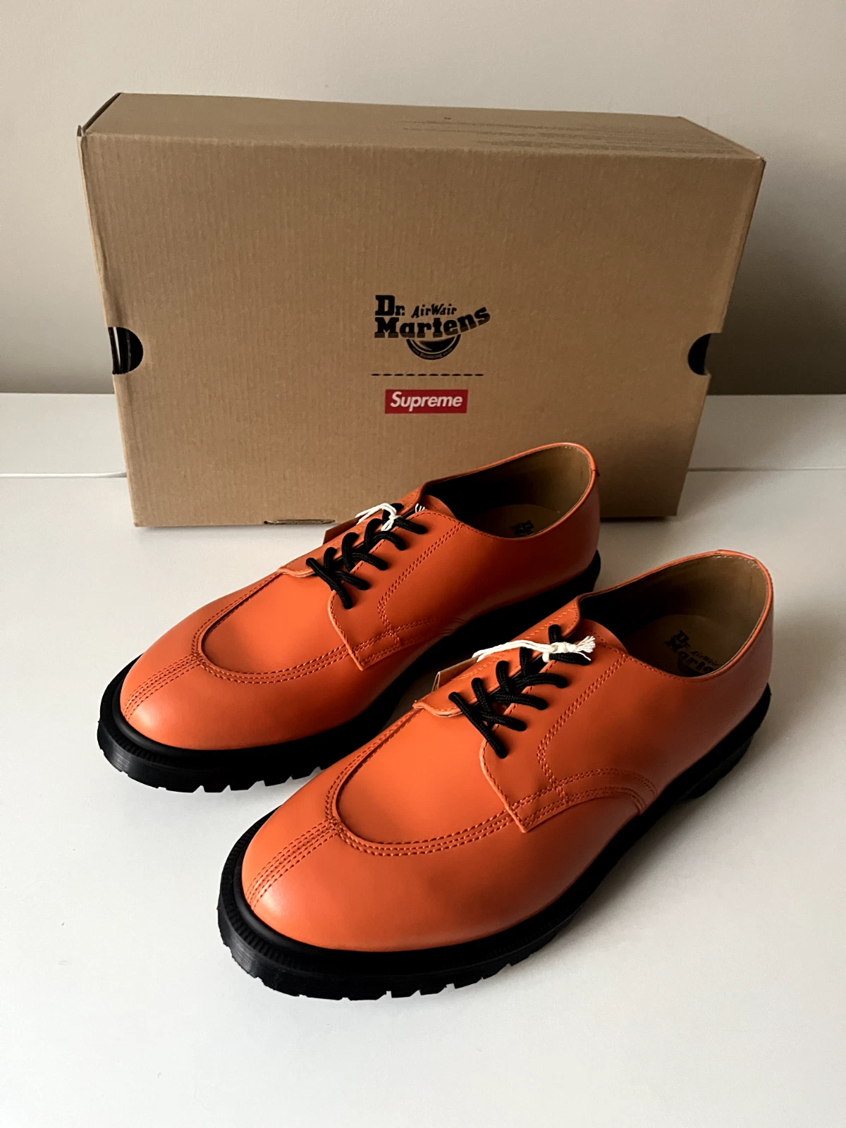 Chaussures Dr. Martens x Supreme 2046   Orange   UK 11/ US 12/ EU 46