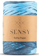 Colored Raffia Paper Ribbon 317 Yds Craft Raffia Paper String Twine Blues