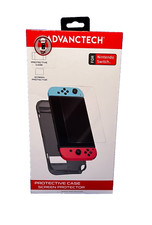 Advanctech Nintendo Switch Protective Case Screen Protector  NEW 
