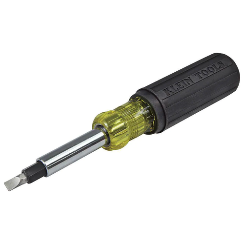 Klein Tools 32557 Multi-Bit Screwdriver / Nut Driver 10-in-1 Heavy Duty - Picture 10 of 12