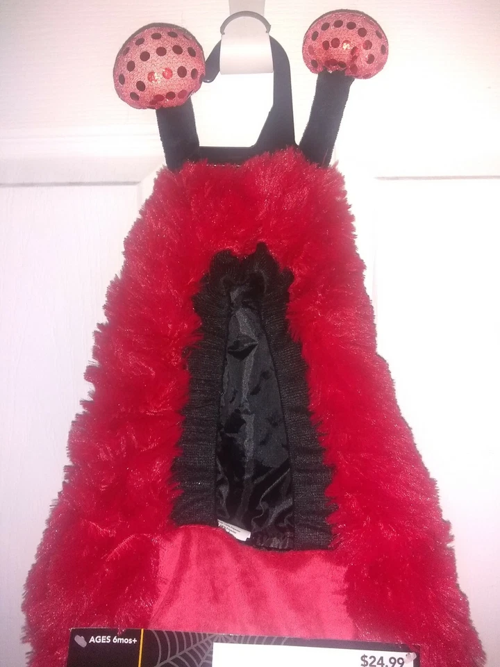 Chaleco de insectos para dama pequeña con disfraz de capucha 6-12 meses (nuevo) Foto 2 de 4