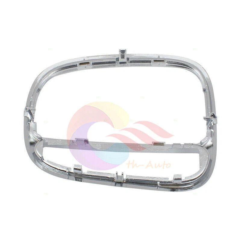 Chrome Central Shifter Trim Cover Bezel For Mercedes W203 C209 A209 C-Class CLK. - Image 4 of 4