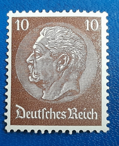 Stamp Germany Deutsches Reich Hindenburg 10 Pfennig 1933 Mi. Nr. 518 (28580) - Picture 1 of 3