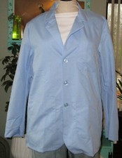 Best Medical L/S Staff Lab Coat 3 Pockets 30" Length Light Blue Sizes XS-6X