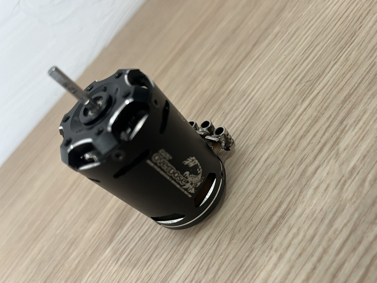 SUPER VERY RARE 1/10 RC DRIFT VE brushless motor OVERDOSE 9.5T