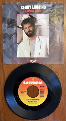 Kenny Loggins Danger Zone /I'm Gonna Do It Right 45 RPM Record w