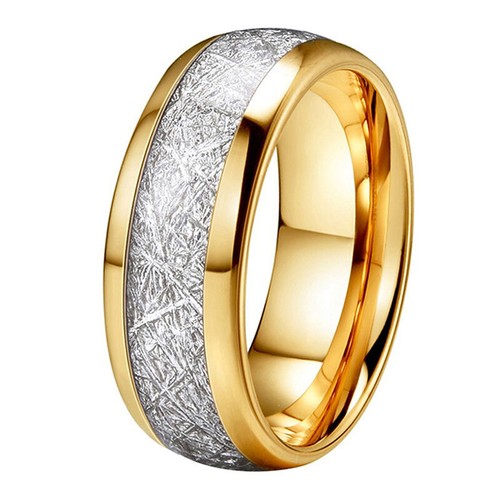 Men Women Stainless Steel Rings Dragon/Shell/Wood/Band Ring Titanium Engagement~ - Picture 16 of 68