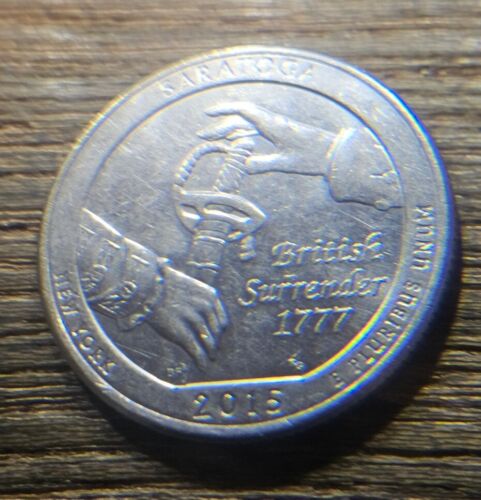 2015 P New York atb state quarter with  Slight Doubling on the reverse. - Picture 1 of 4