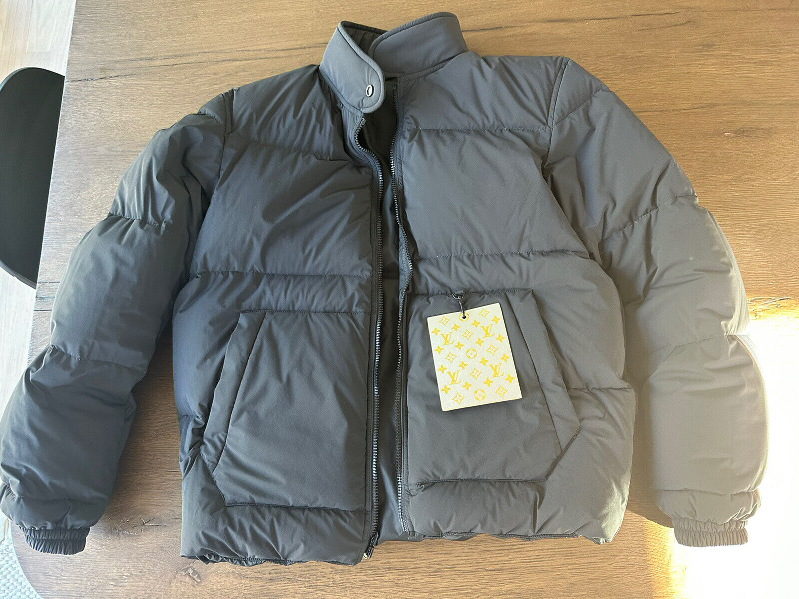 Louis Vuitton LV reversible puffer jackets mens womens down coat monogram  black 2019