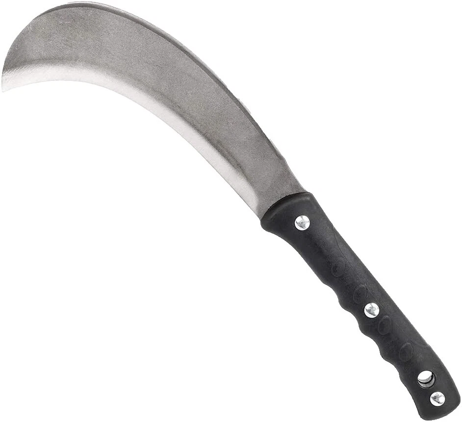 Hoja de acero al carbono Mango de Goma Cuchillos de Hoja Fija De Colección