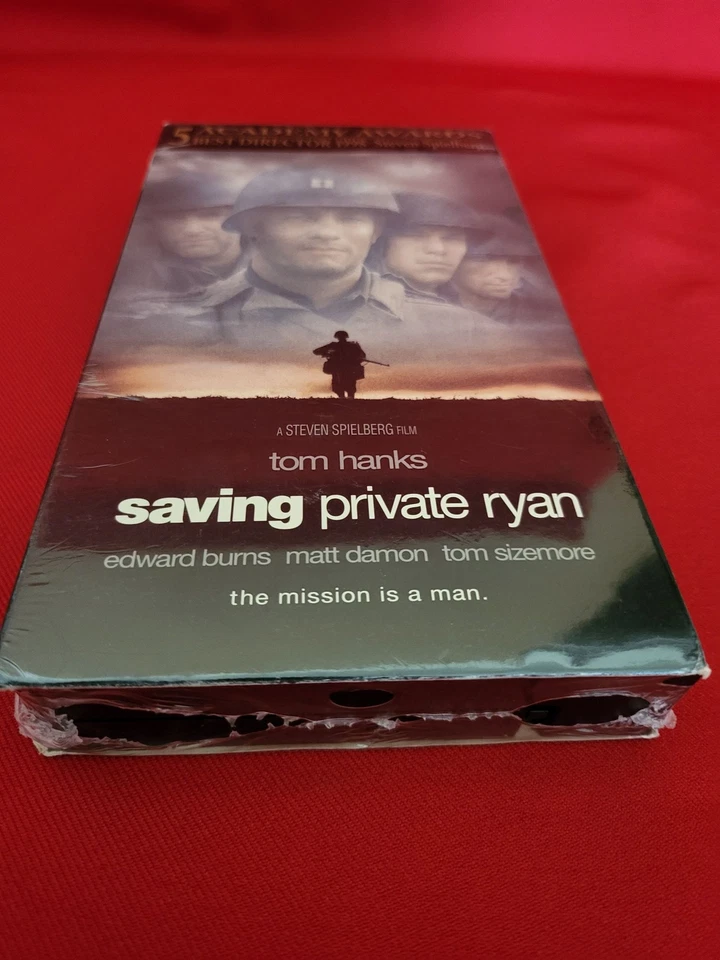 Saving Private Ryan VHS 1999 New Sealed Foto 3 de 4