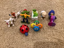 Vintage McDonald's  Burger King Happy Meal Toys Lot of 8 . Rare 