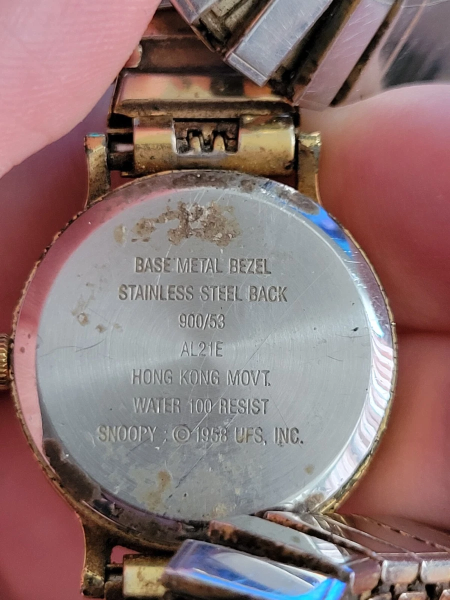 Armitron snoopy shop watch 1958