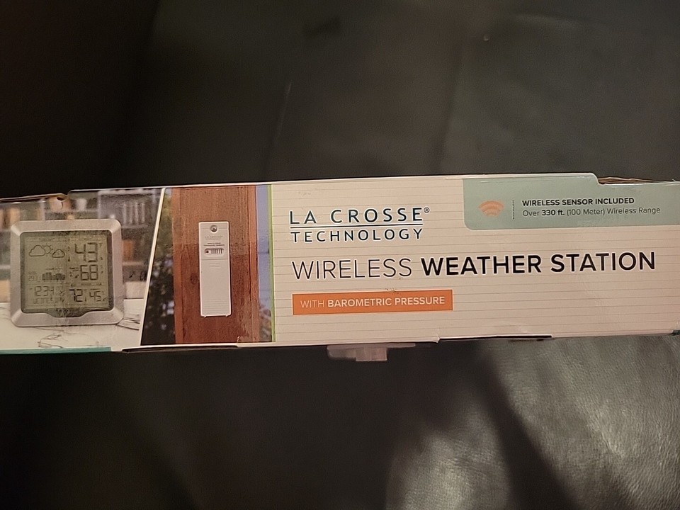La Crosse Technology Wireless Weather Forecast Station Barometric