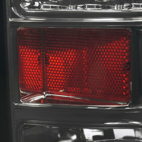 Dodge RAM 1500 09-18 &amp; 2500/3500 10-18 Tail Lights OLED In Dark Red Smoked