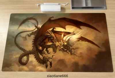 Magic the Gathering MTG Playmat Serra Angel TCG Playmat Mat Table Pad Mouse Pad
