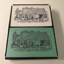 Vintage REDISLIP Playing Cards 2 Decks DOROTHY DEFAULT AGENCY REALTORS INSURANCE