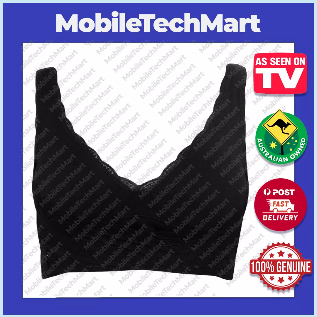 SaraMia Bra AS SEEN ON TV Black Nude Colours S M L 1XL 2XL