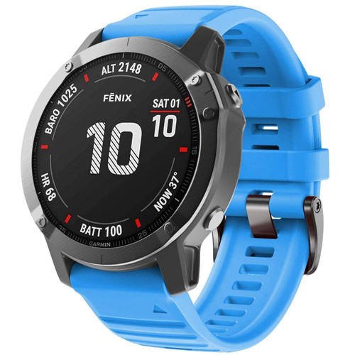 For Garmin Fenix 6 / 6 Pro 6X 7 Strap Silicone Fitness Quick Release Sports Band - Picture 31 of 72