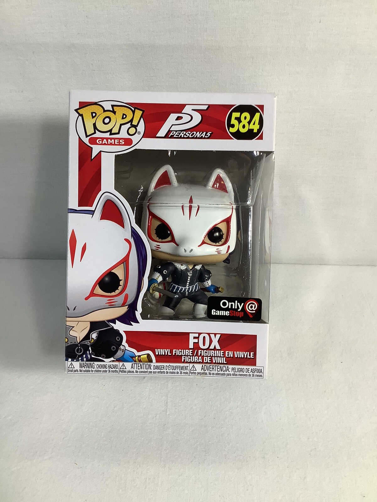 En Oferta Funko Pop! Juegos Persona 5 Fox Gamestop Exclusivo (Abovedado) #584