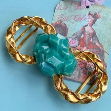 Vintage Sash Dress Slide Buckle