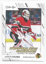 Jaxson Stauber Chicago Blackhawks 2023-24 O-Pee-Chee Rookie #551